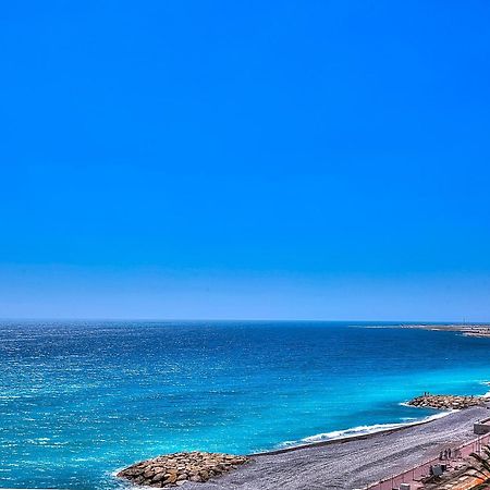 Apartamento Le Florentina, Dernier Etage Avec Terrasse, Vue Sur La Baie Des Anges Niza Exterior foto